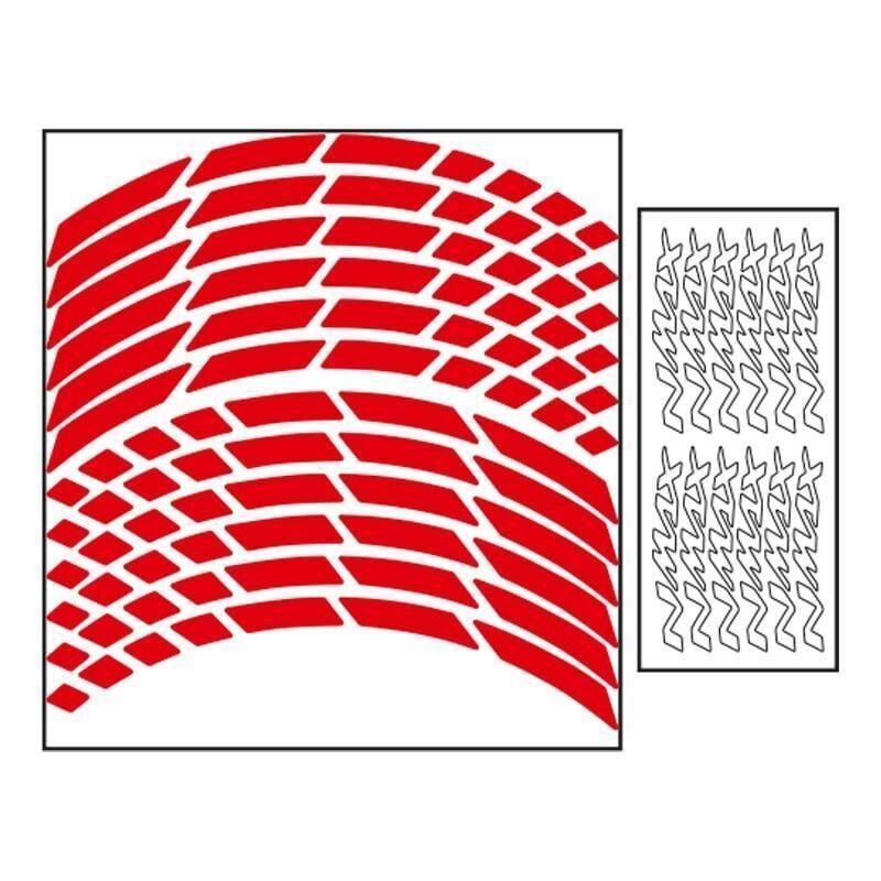 Yamaha Reflektör Kırmızı Iı Nmax Uyumlu 1 Set Jant Şeridi