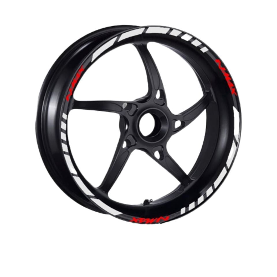 Yamaha Reflektör Beyaz Iı Nmax Uyumlu 1 Set Jant Şeridi