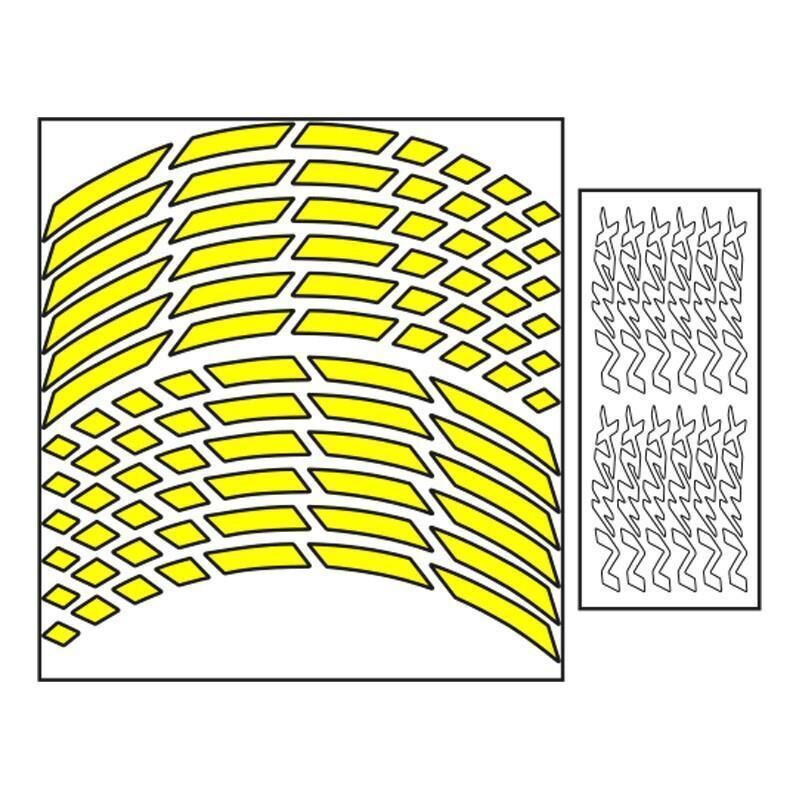 Yamaha Florasan Sarı Iı Nmax Uyumlu 1 Set Jant Şeridi