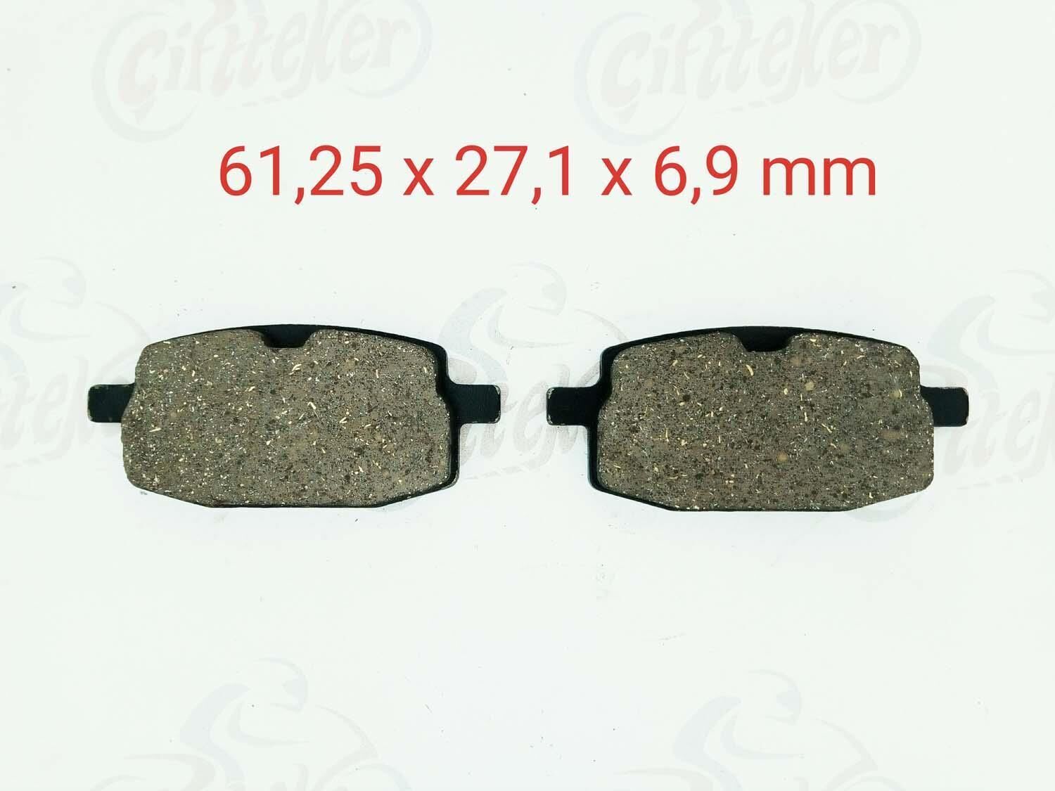 50 Tt-Hc-Revival-Upm Ön Fren Disk Balatası Sfa169 Orj