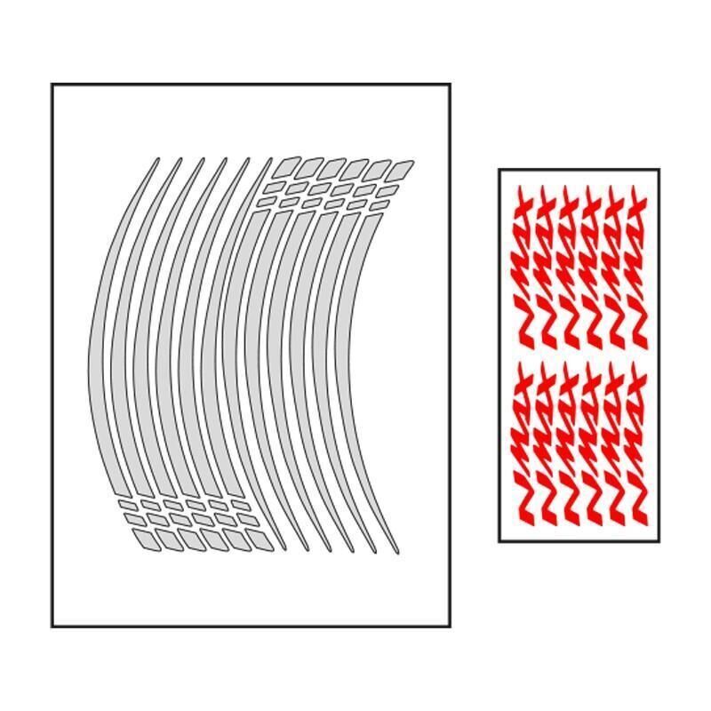 Yamaha Reflektör Beyaz Iv Nmax Uyumlu 1 Set Jant Şeridi