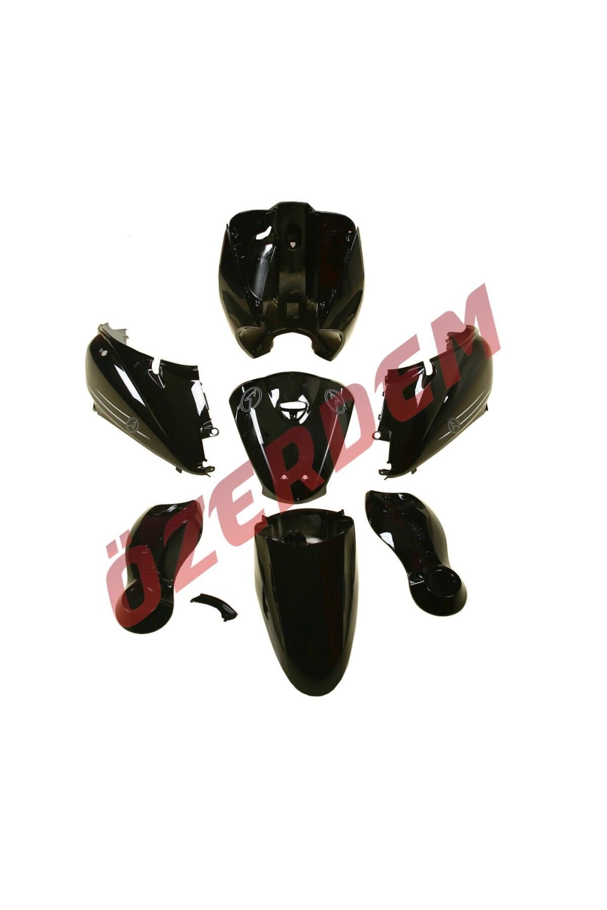 E-Bis Kaporta Seti Siyah Today Model 8 Parça