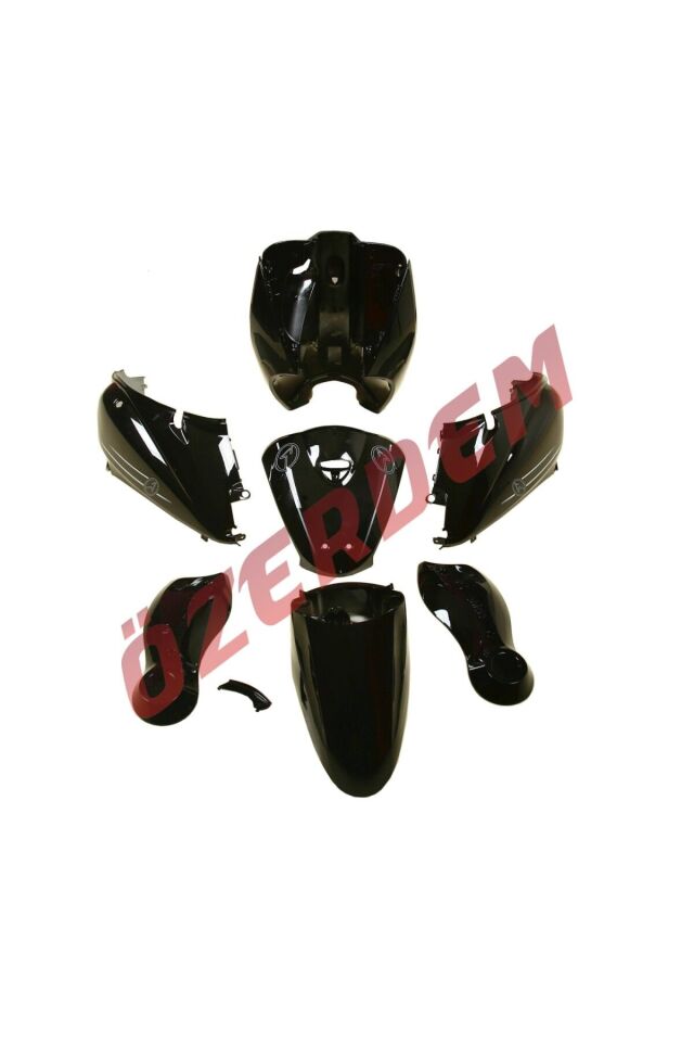 E-Bis Kaporta Seti Siyah Today Model 8 Parça