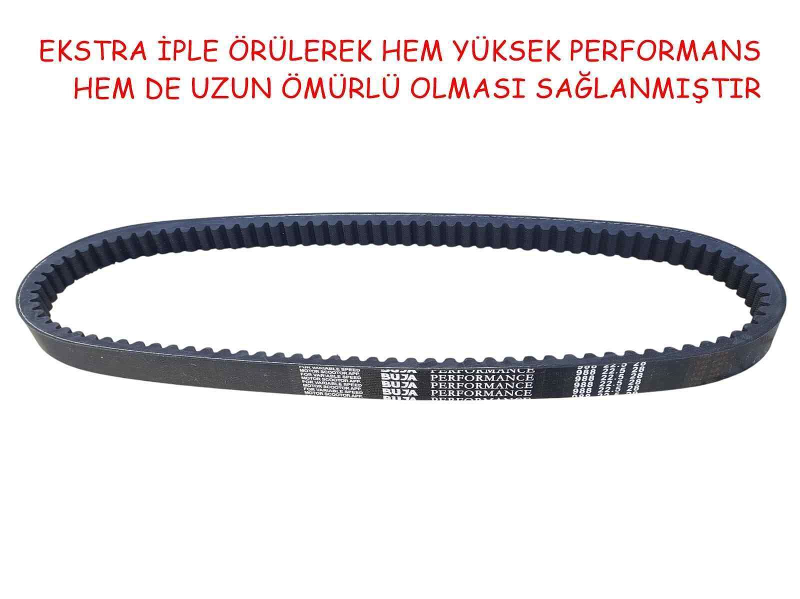 XMAX 250 KAYIŞ BUJA PERFORMANS (2017 ve ÖNCESİ) 988-22,5-28